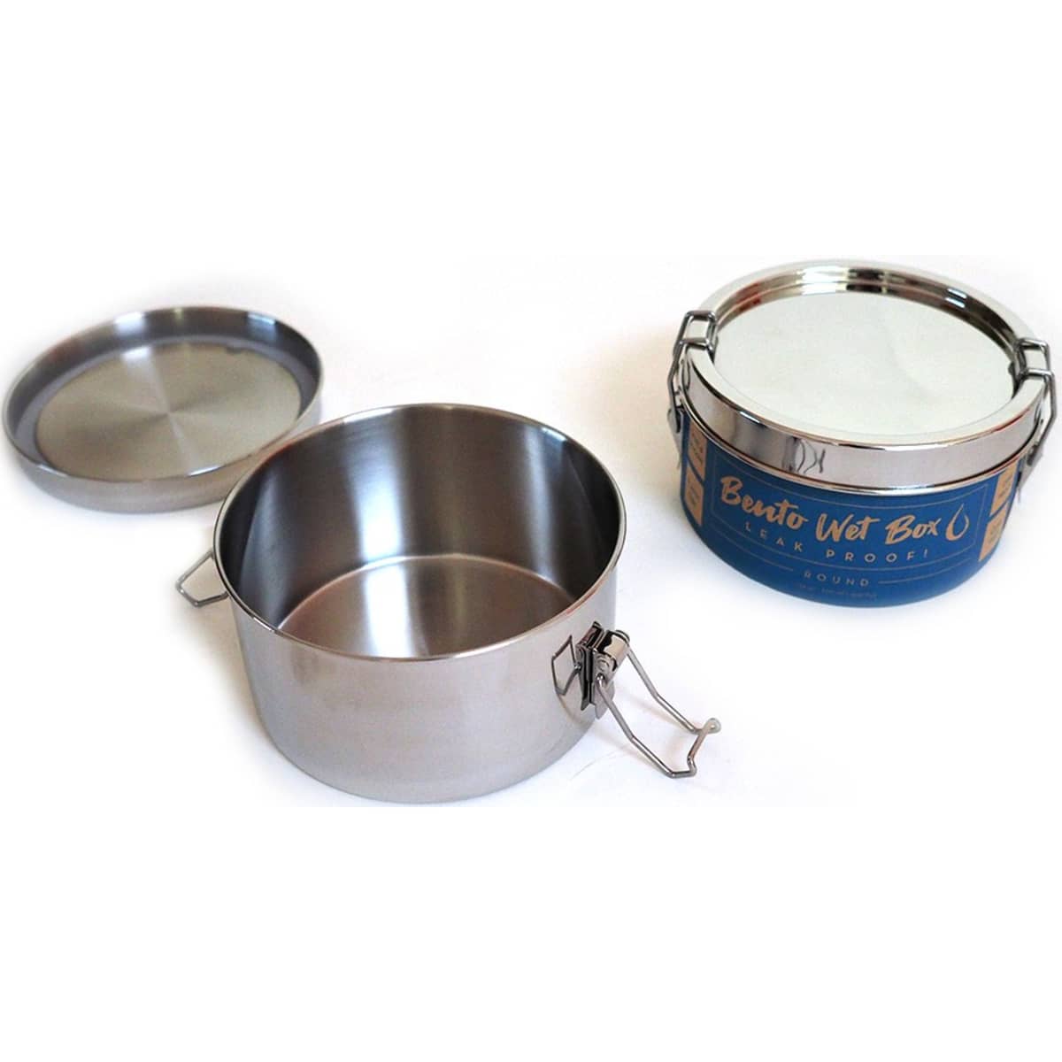 Bento Wet Box madkasse, rund