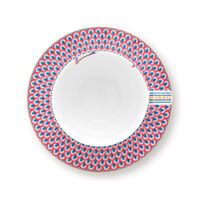 PIP Studio Flower Festival cappucinokopp 2-pack, blå