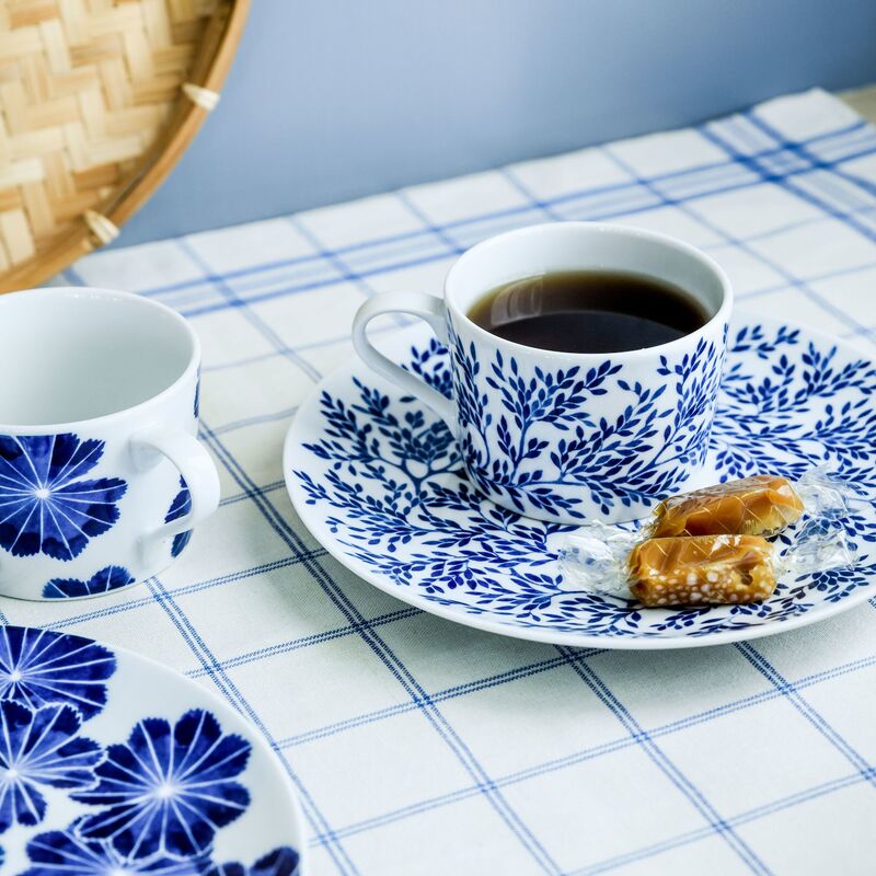 Myrten asetti, 21 cm, sininen