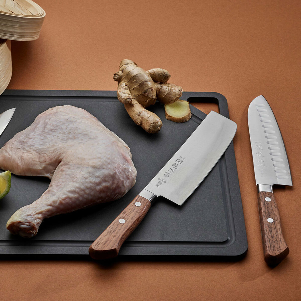 Puinen Santoku-veitsi 16,5 cm V2