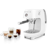 Manuel espressomaskine med Cold Brew, hvid