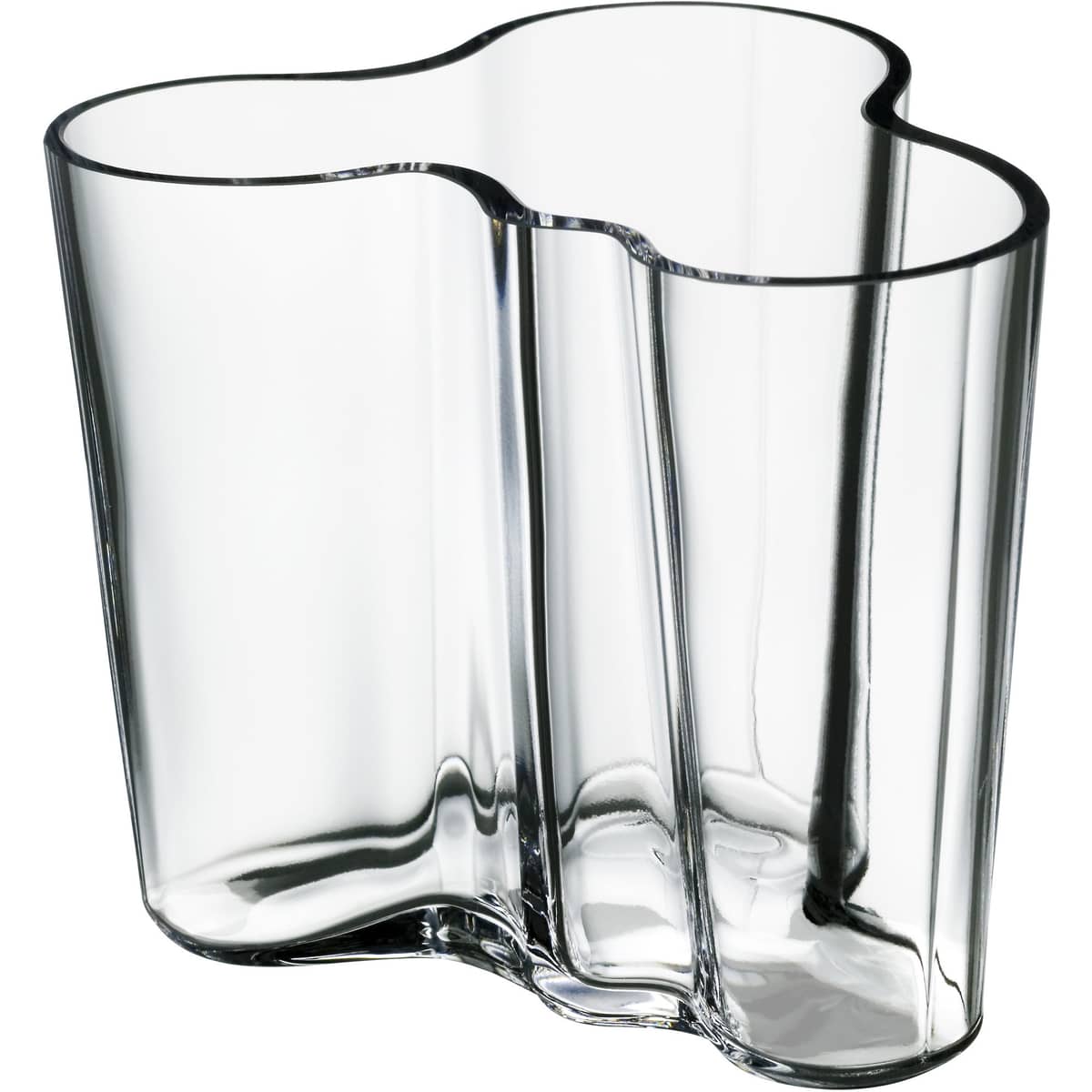 Alvar Aalto Collection vase, 9,5 cm., klar
