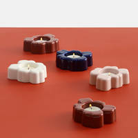 Unikko Shape lämpökynttiläpidike 10x3 cm, cobolt