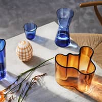 Aalto vas, 16 cm, koppar