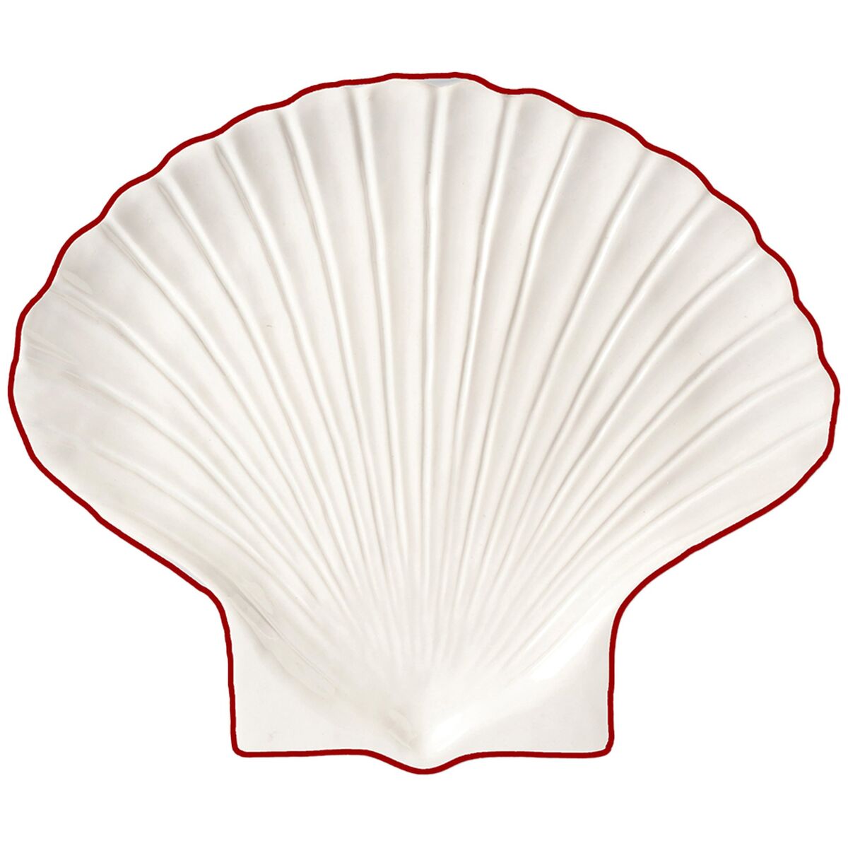 Shell Line lautanen 16x13 cm