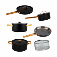 Vargen & Thor Arvet XL gryte- og pannesett, 6 deler