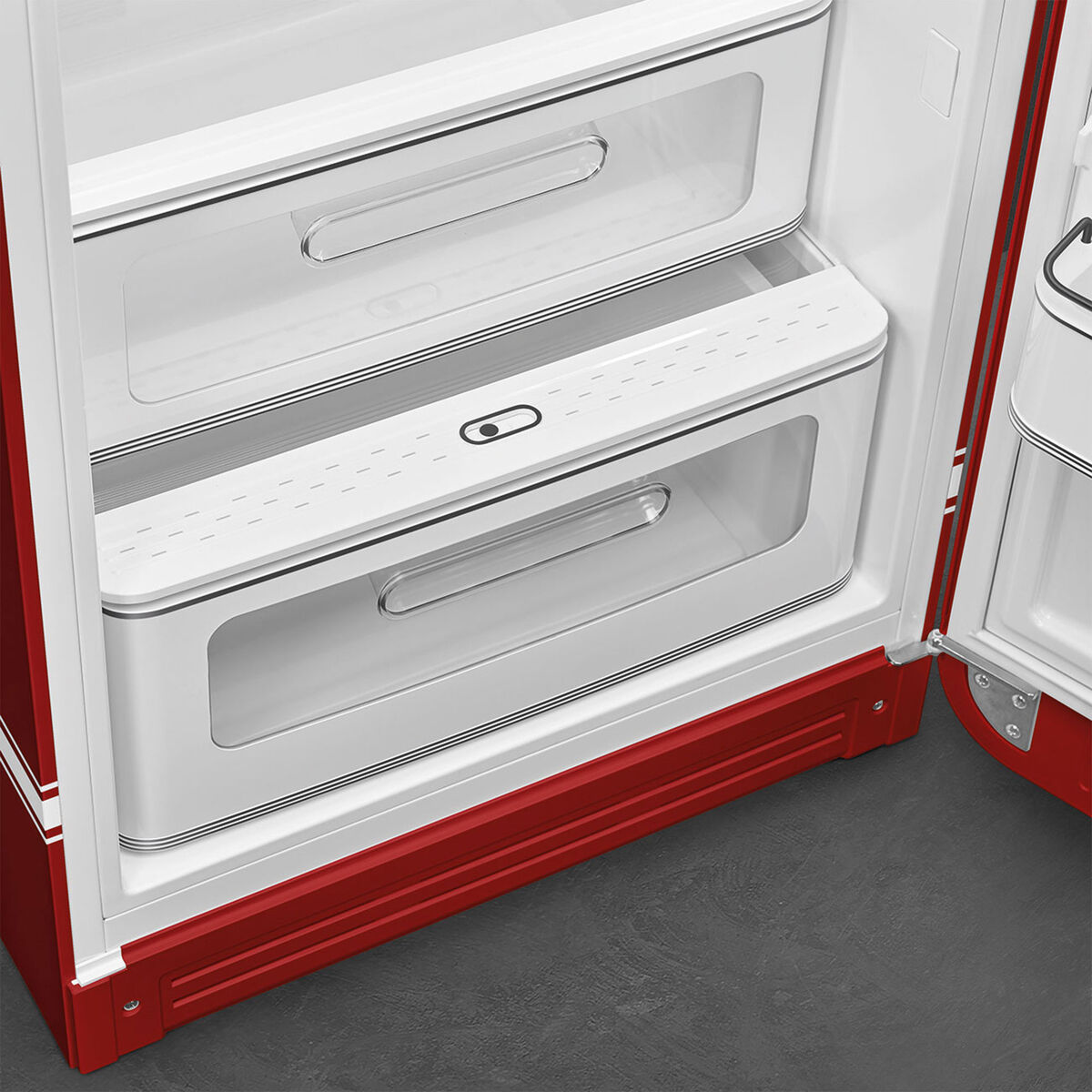 Porsche Limited Edition kjøleskap med fryseboks FAB28RDP9176, Salzburg Red