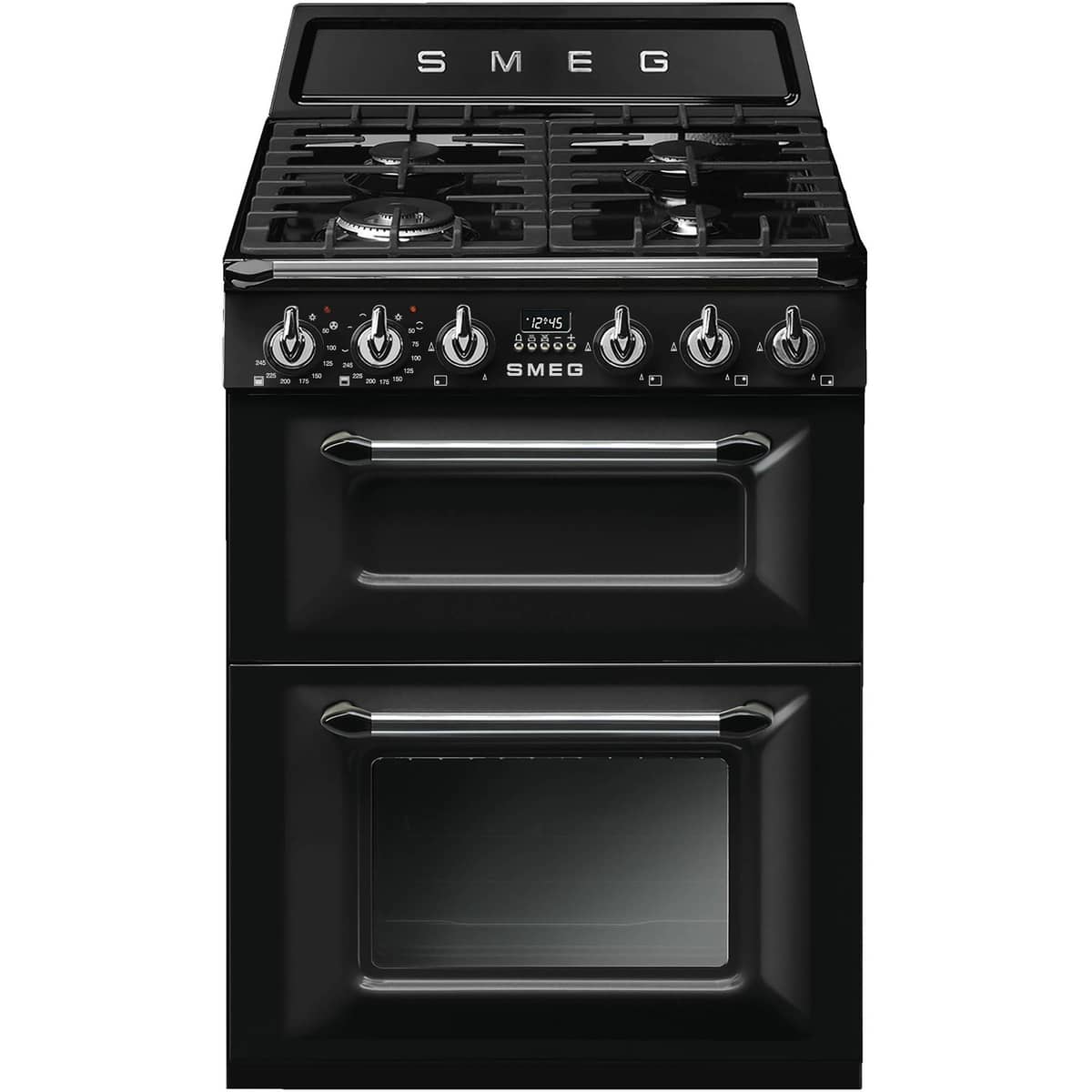 TR62BL 60 cm Victoria Gaskomfur med 2 Ovne, sort