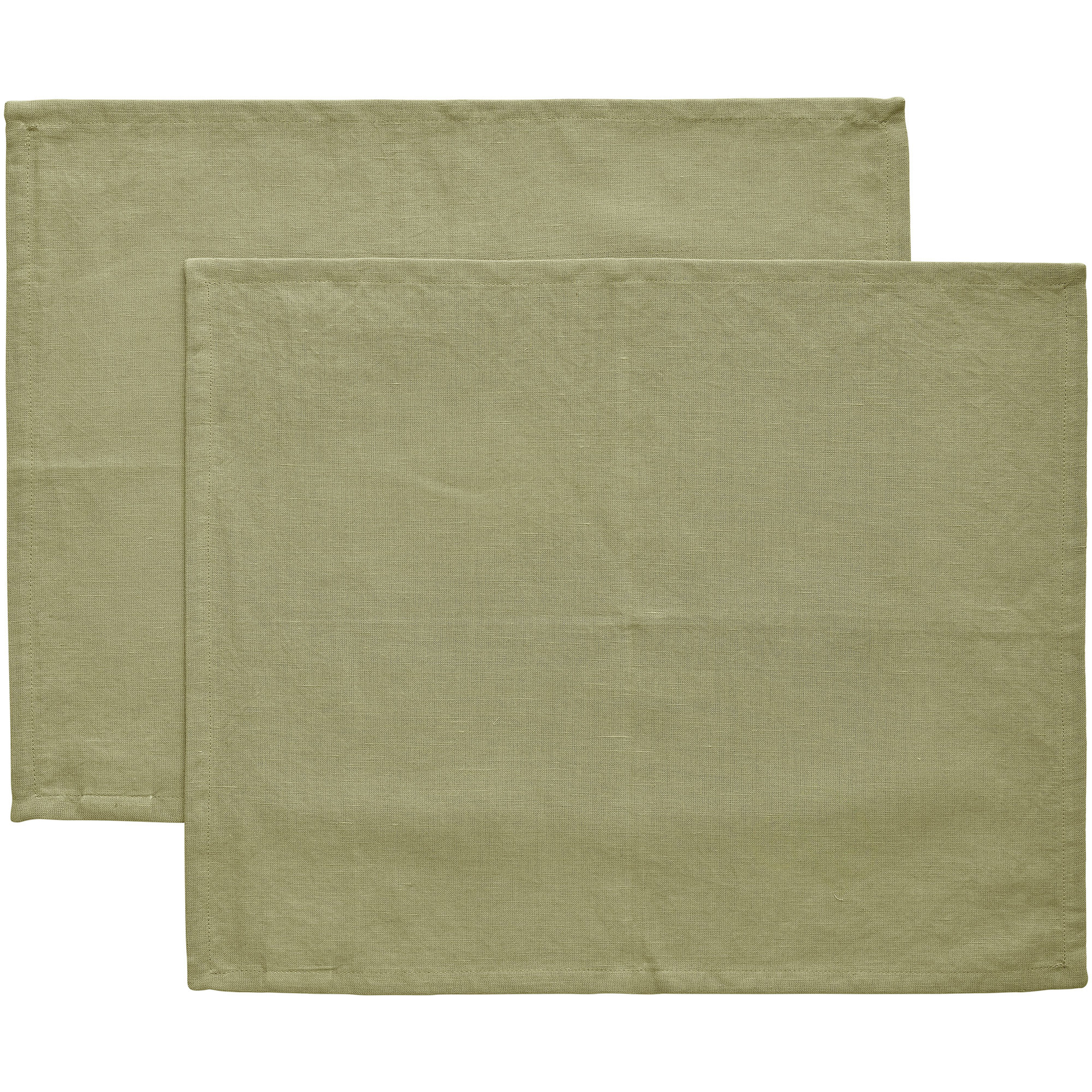 Decotique Sienna Bordbrikke 45 x 35 cm 2-pakning, grønn