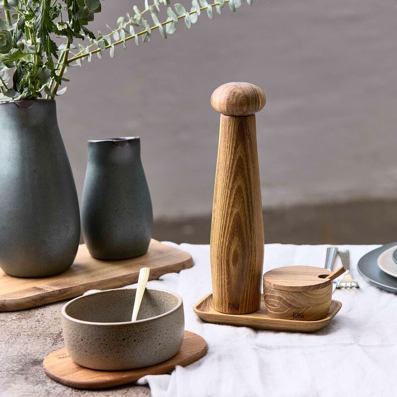 Aida Raw Pepparkvarn tall, teak