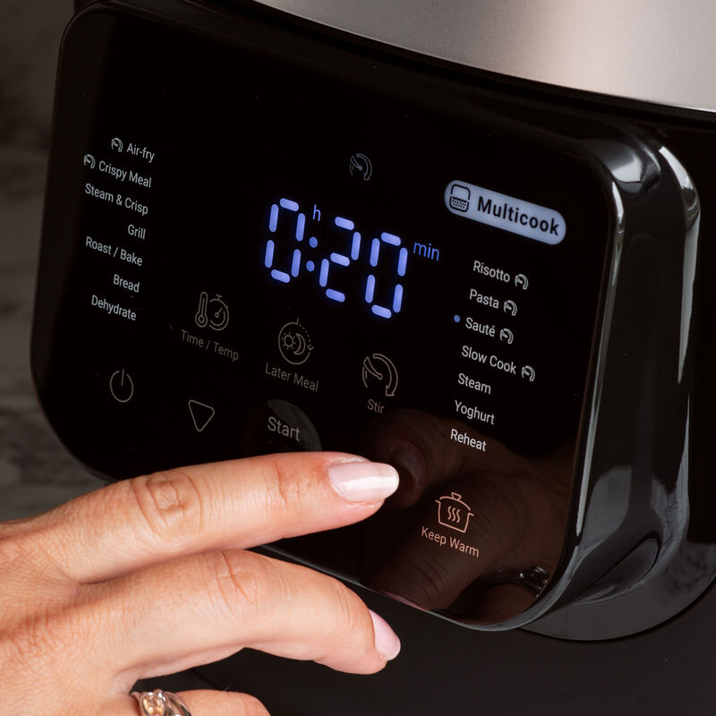 Multicook Actifry multicooker 6 liter, svart