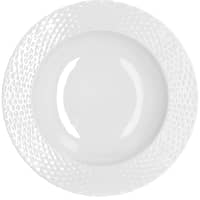 Basket dyb tallerken 23 cm, 60 cl, hvid