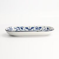 Blue Maizuru soikea lautanen