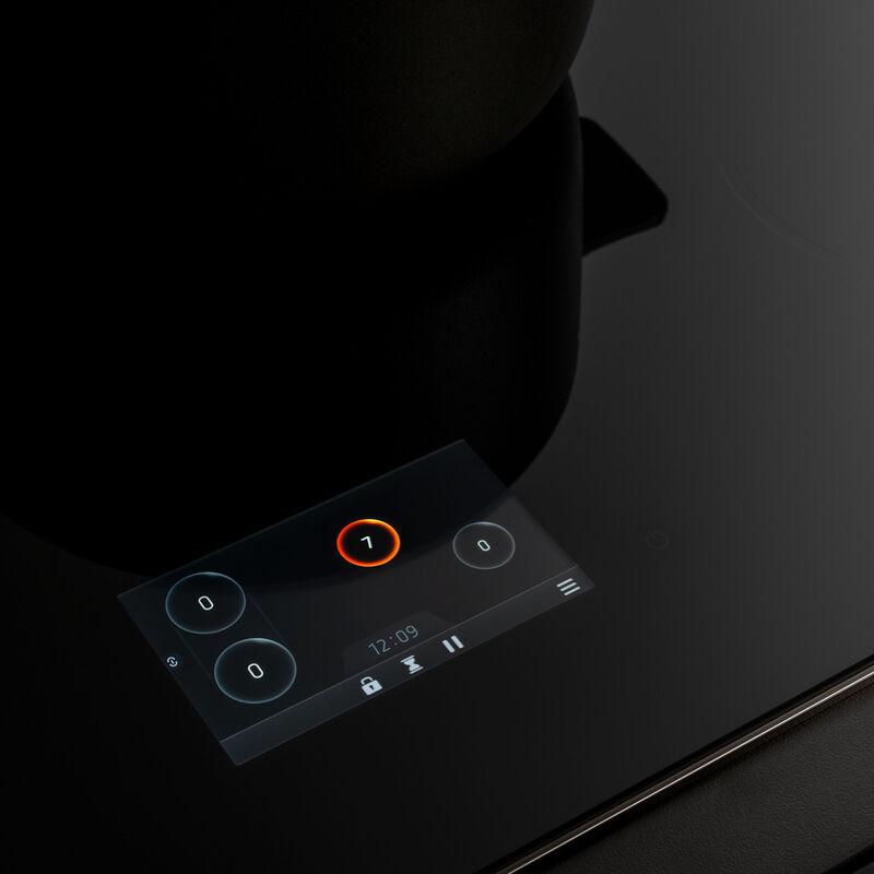 P784I1M37XT Super-Premium induktionshäll 78 cm med stålram, 4 zoner