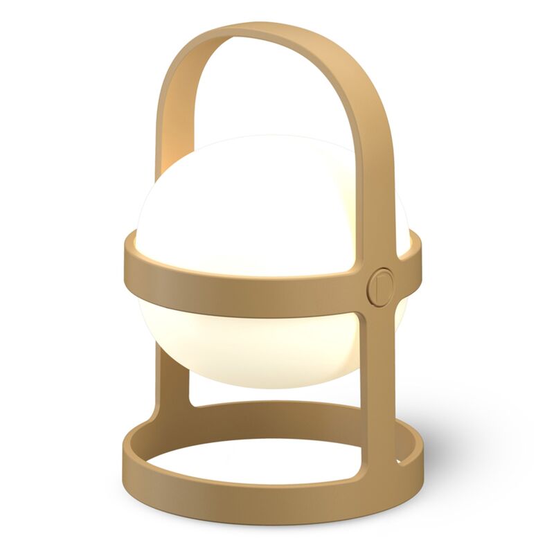 Soft Spot Solar Circular lanterne 25 cm, wheat