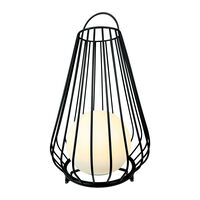 Dyberg Larsen Evesham utomhuslykta i svart, large