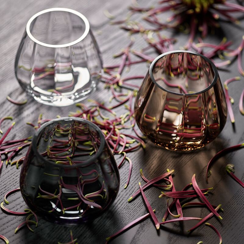 Rocks Topaz ljuslykta 8,5 cm