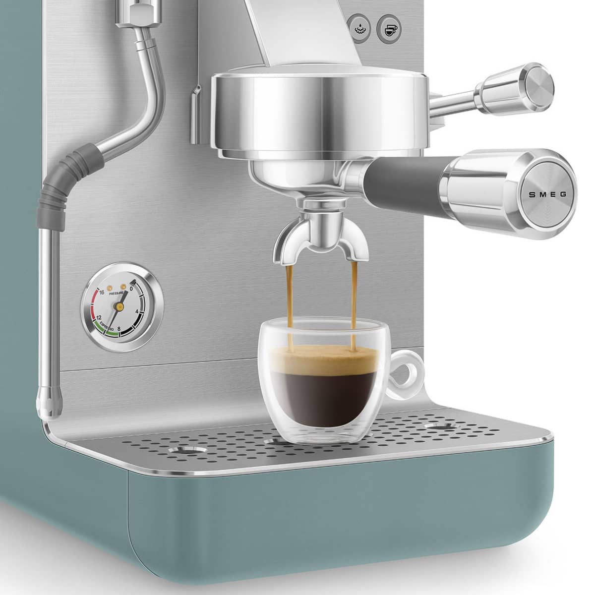 Espressokeitin, emerald green