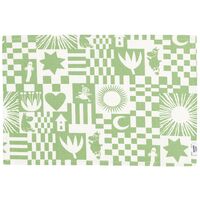 Arabia Muumi Juhlat Pöytätabletti, vihreä