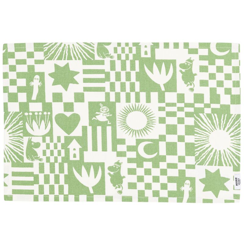 Arabia Mumin Fest bordstablett, grön