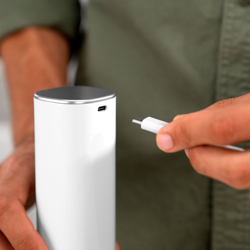 elektrisk kvarn, vit