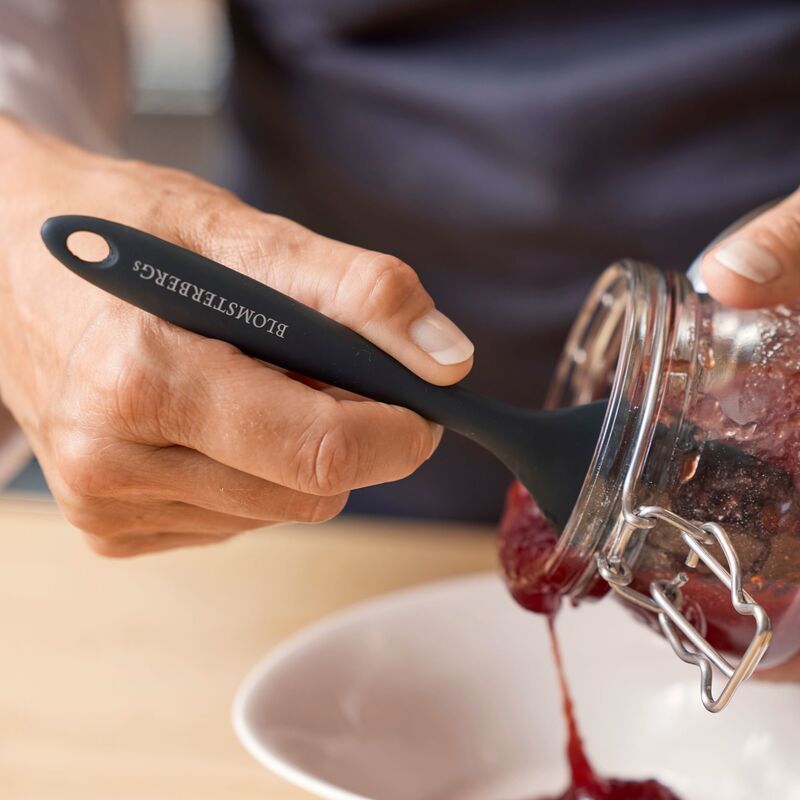 Grydeske 21 cm, grå