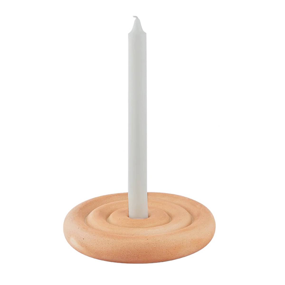 Savi kynttilänjalka keraaminen 2,5 cm, beige