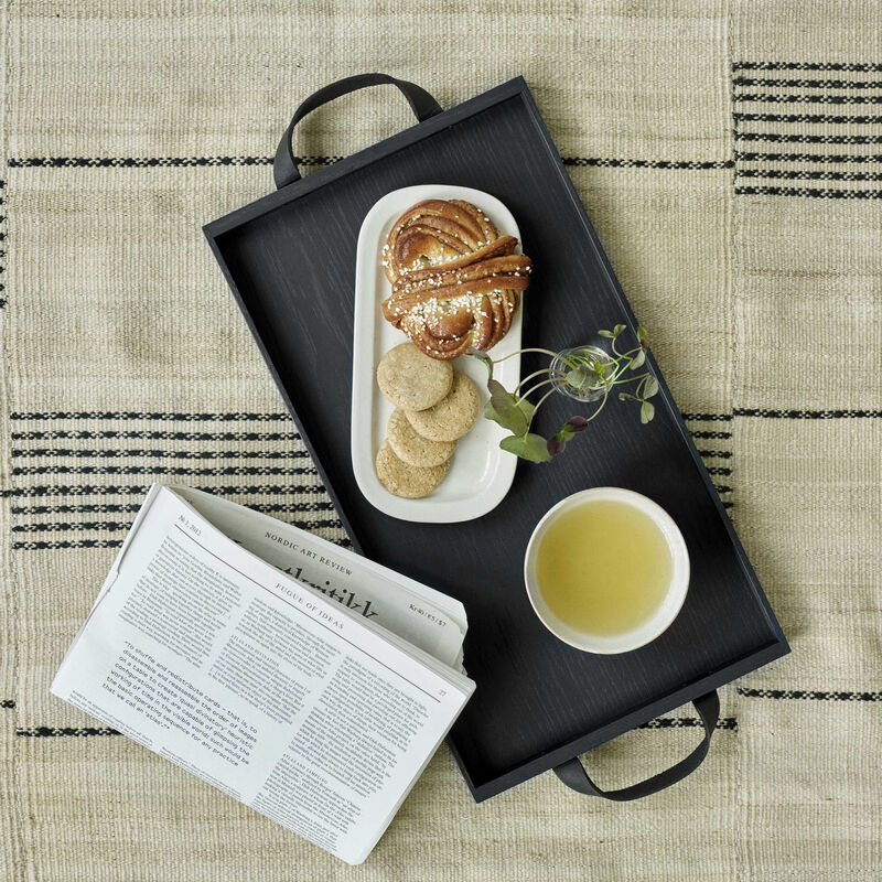 Norr Tray – musta tammi