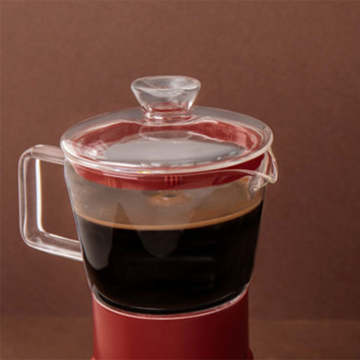 Espressokanne, rød