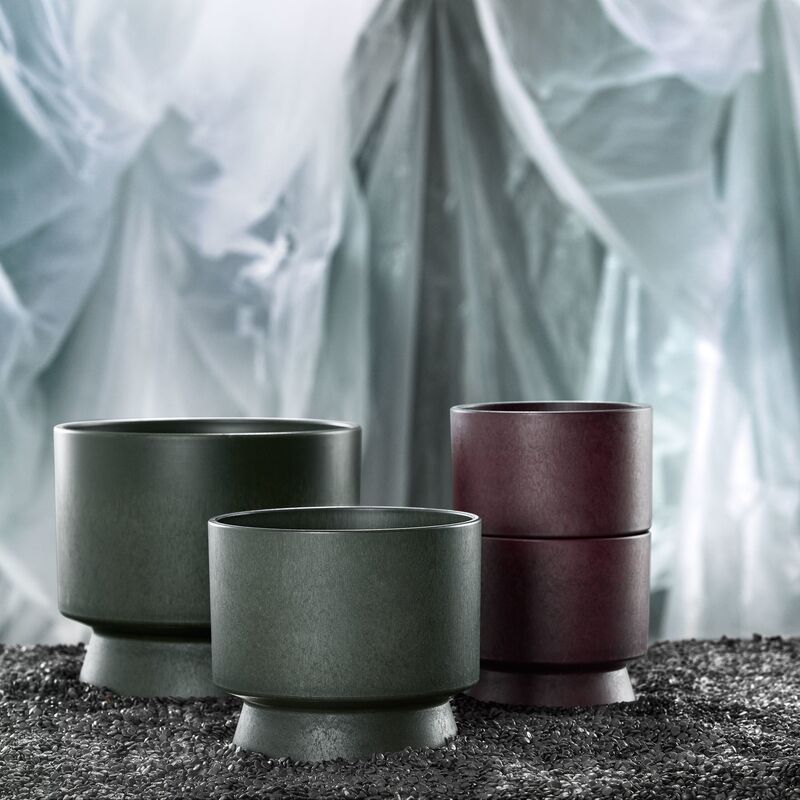 Blomkruka 19 cm. bordeaux