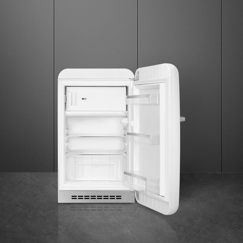 FAB10ROR6 kylskåp med frysfack, vit