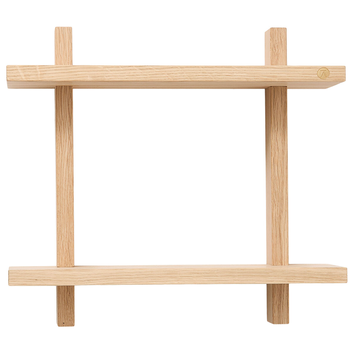 Treat hylla double 34 × 12 cm, ek