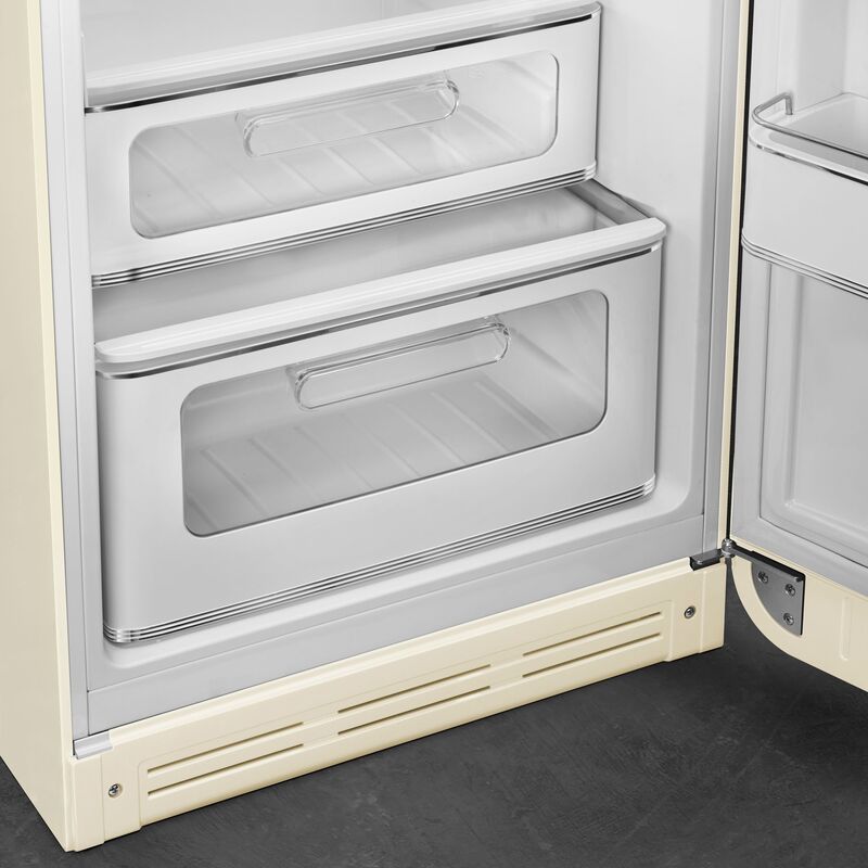 Smeg FAB30RCR6 Kyl/Frys 172 cm Højrehængt Creme