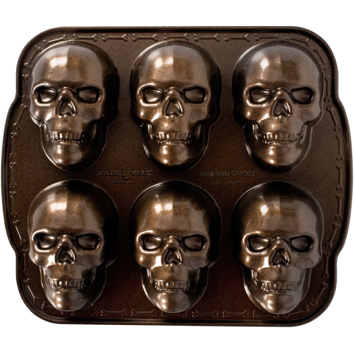 Haunted Skull bageform, til 6 kager