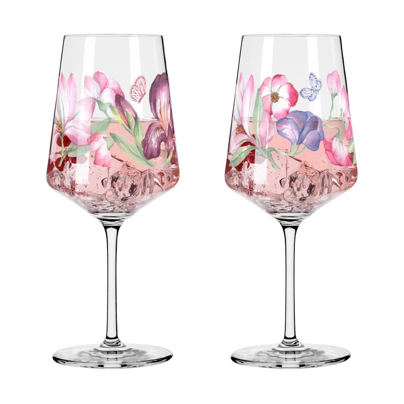 Sommersonett No. 15&16 vinglass, 2 stk