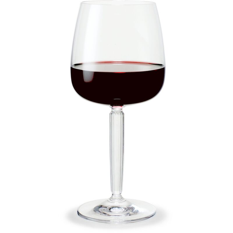 rödvinsglas, Ø 9,5 cm, 2 st, klar