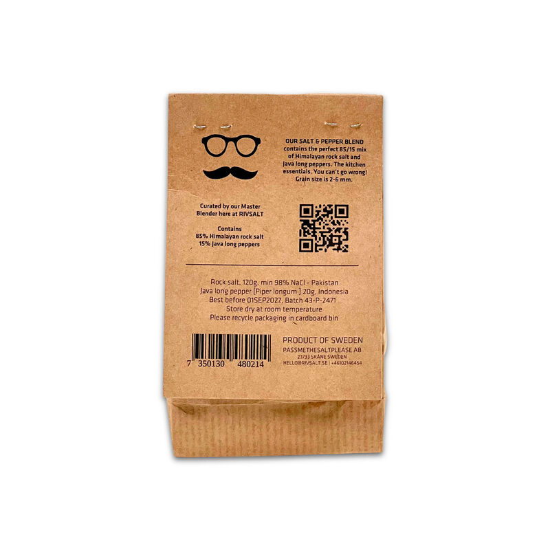 Rivsalt Salt & Pepper Blend refill