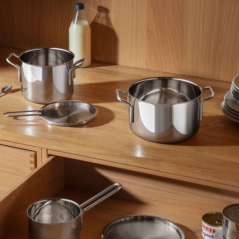 Gryta 2,2 liter, rostfritt stål