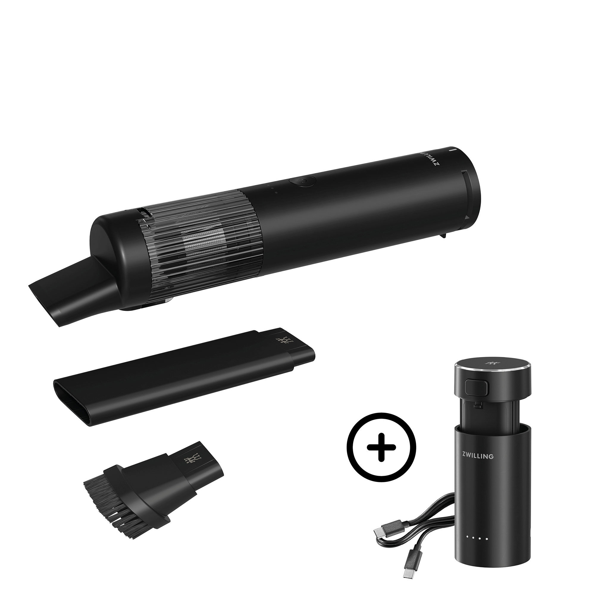XTEND trådlös handdammsugare, startset med batteri