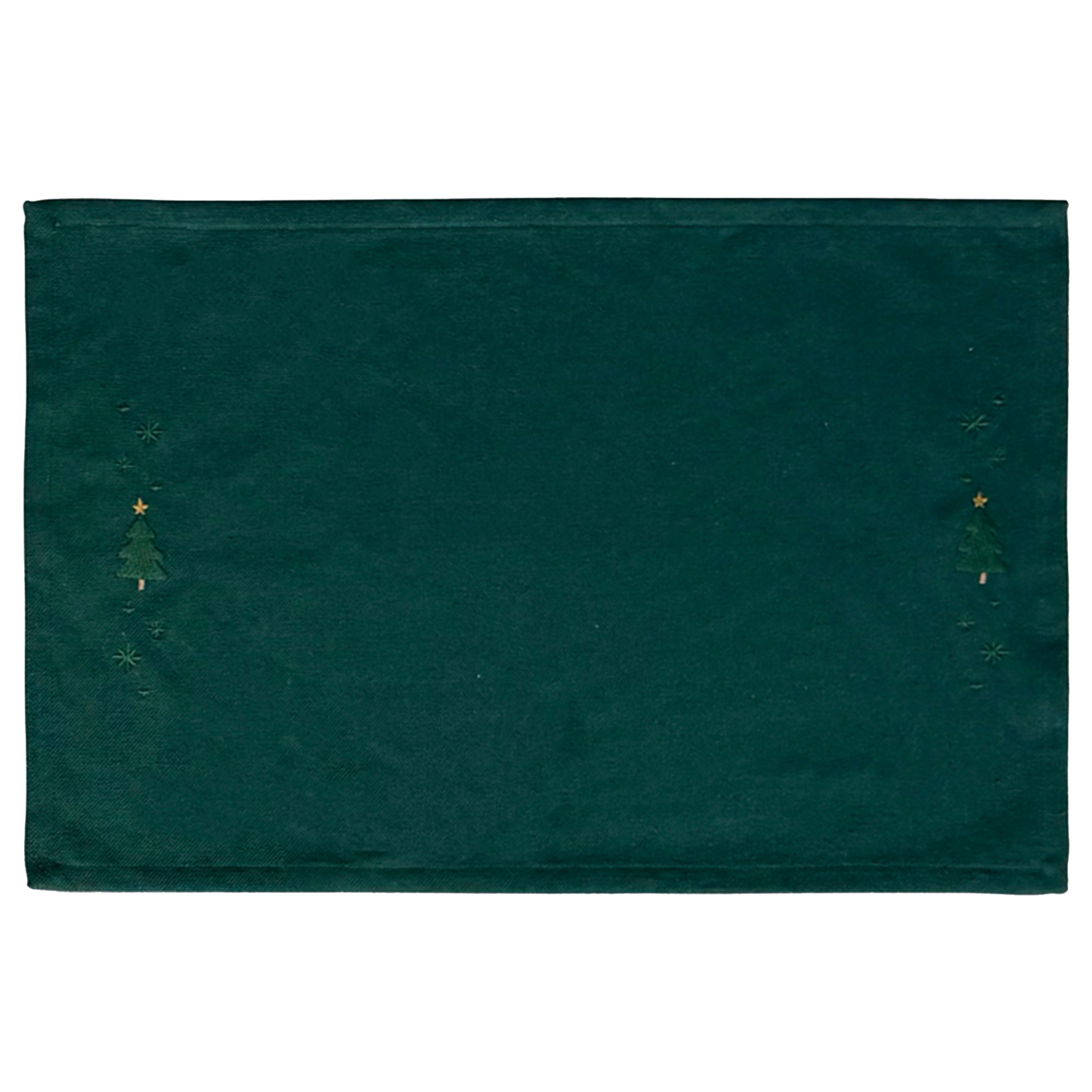 Juna Christmas Fable bordstablett 49 × 32 cm, grön