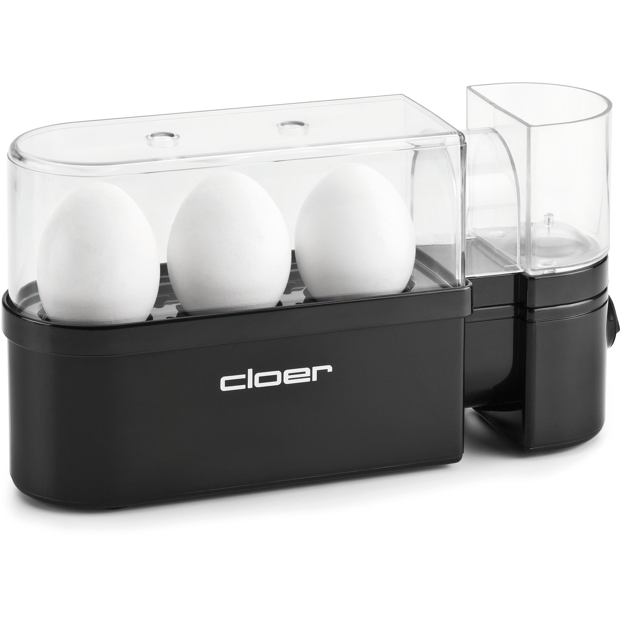 Produktfoto för Cloer Äggkokare 3 ägg - Svart