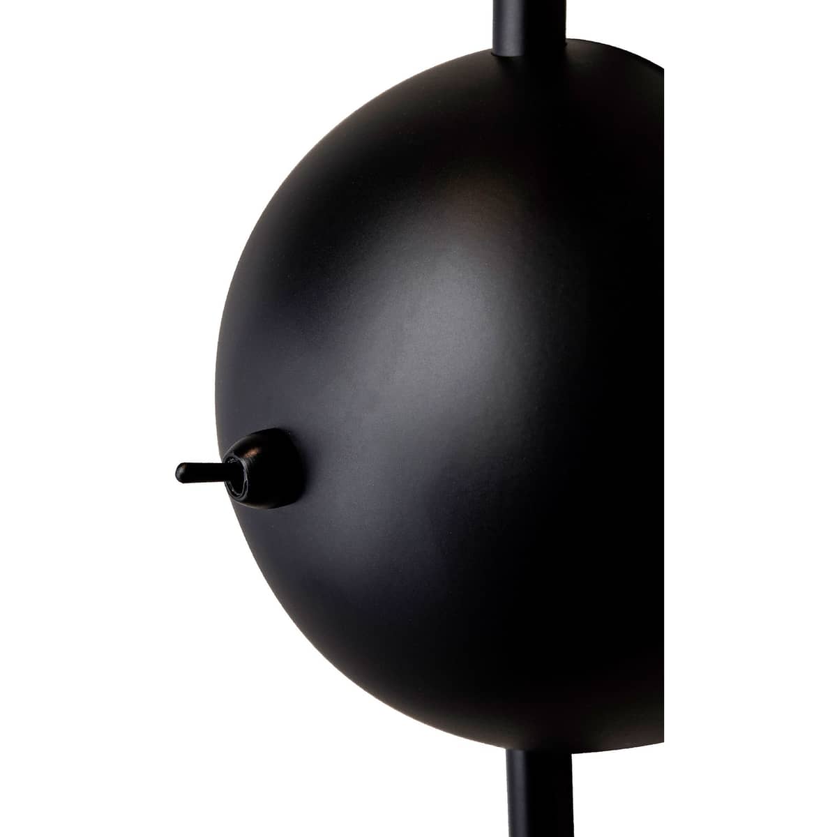 Swan Vägglampa, svart