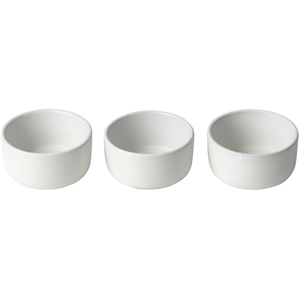RAW miniskål, arctic white, 3-pak