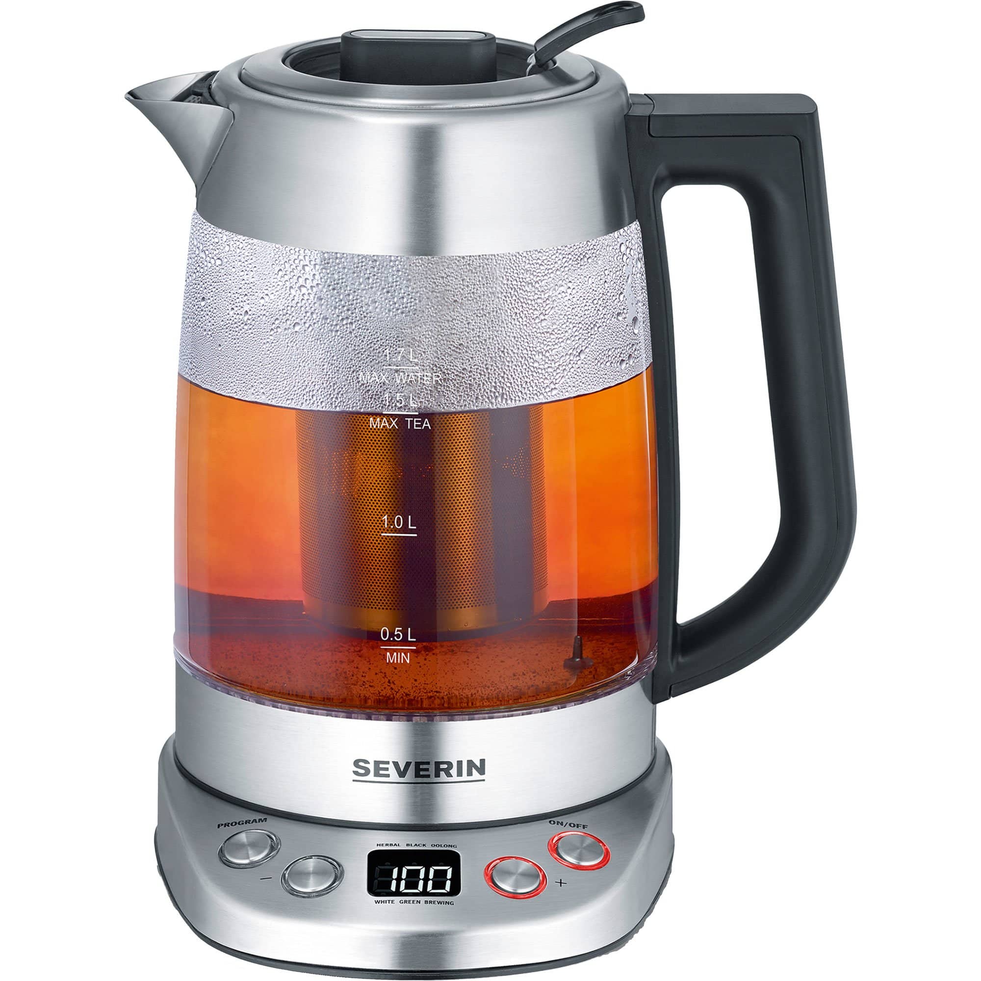 Tekokare Deluxe WK 3480  1,5-1,7l 3000W Justerbar temp