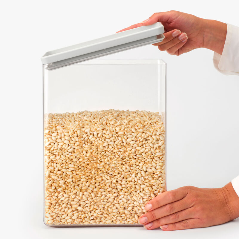 Tasty+ stabelbar beholder 5,4 liter, lysegrå