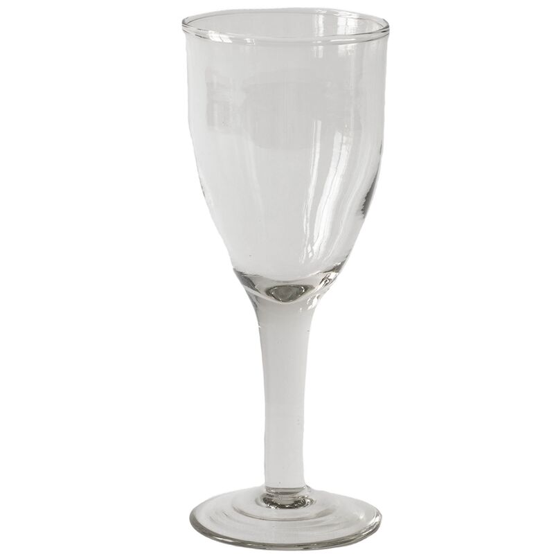 Galette vinglas høj, clear