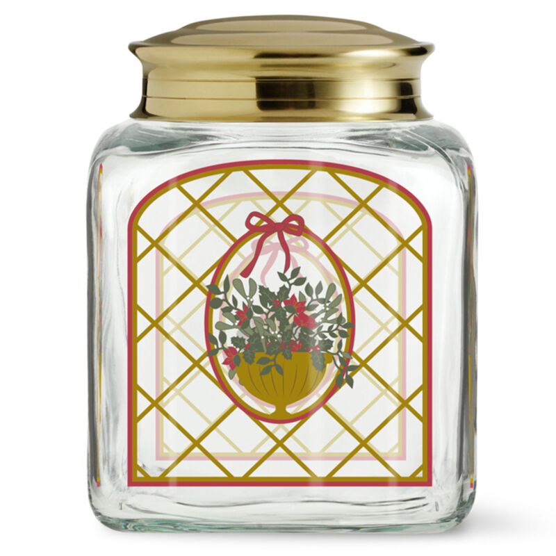 Holmegaard Julekakeboks 2025, flerfarget