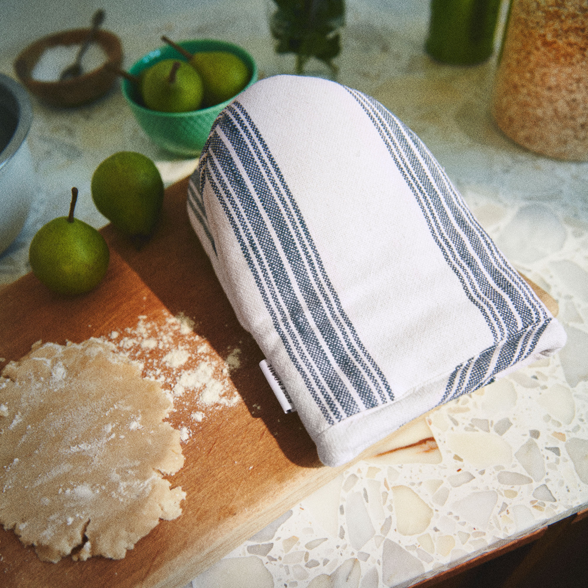 Textiles Garn Grytvante, blå