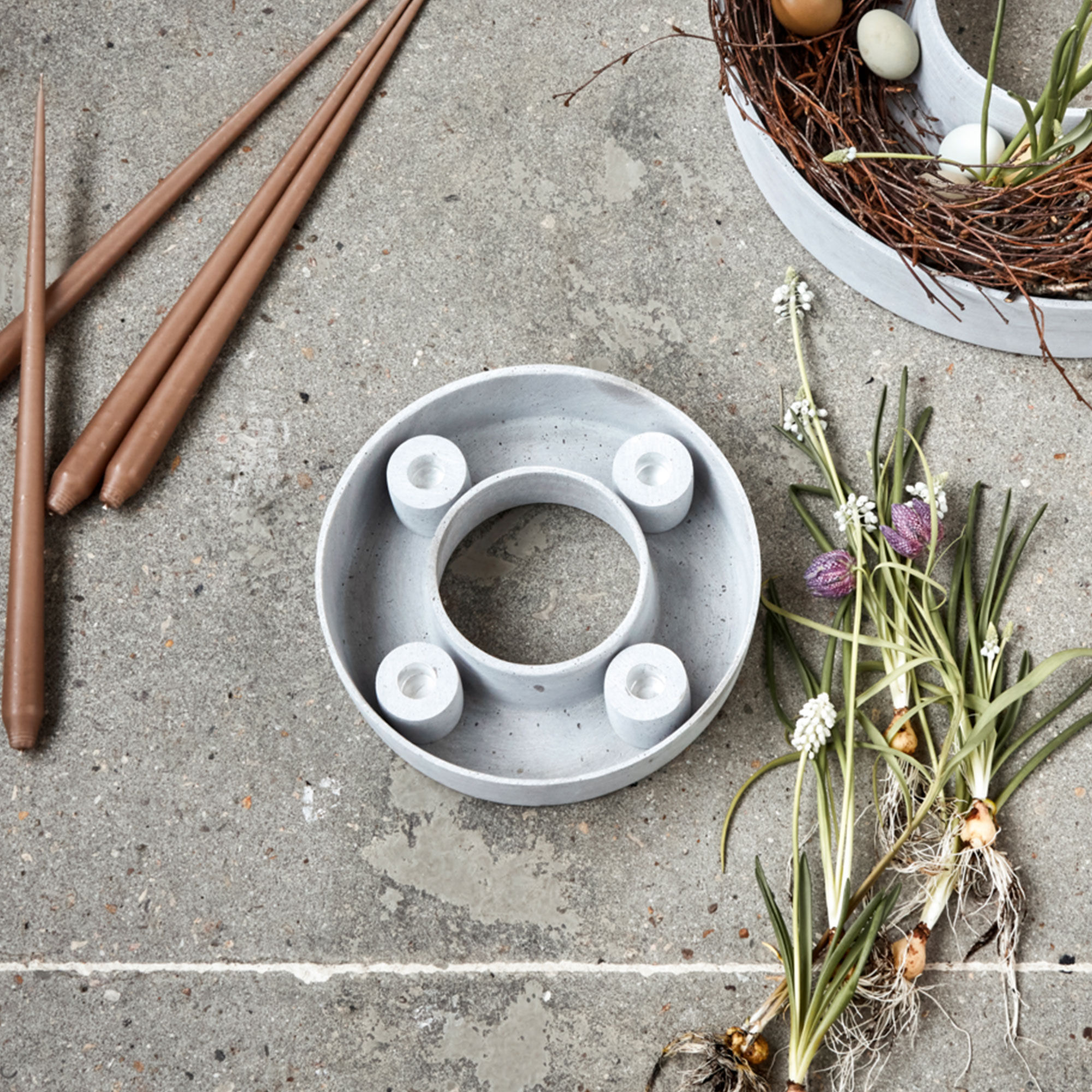 House Doctor The Ring ljusstake 26 cm