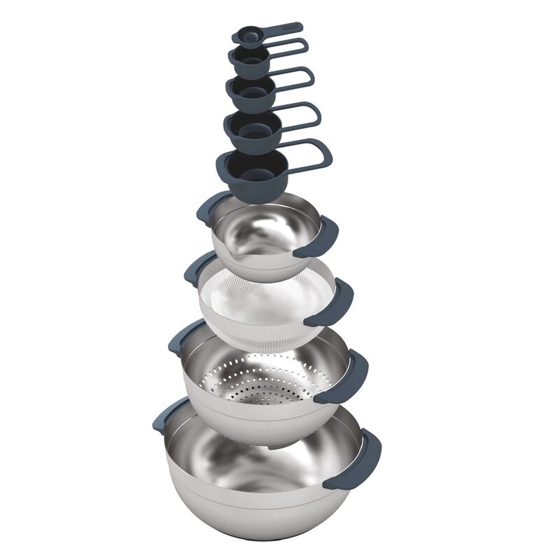 Nest™ skålesæt 9 dele, rustfrit stål